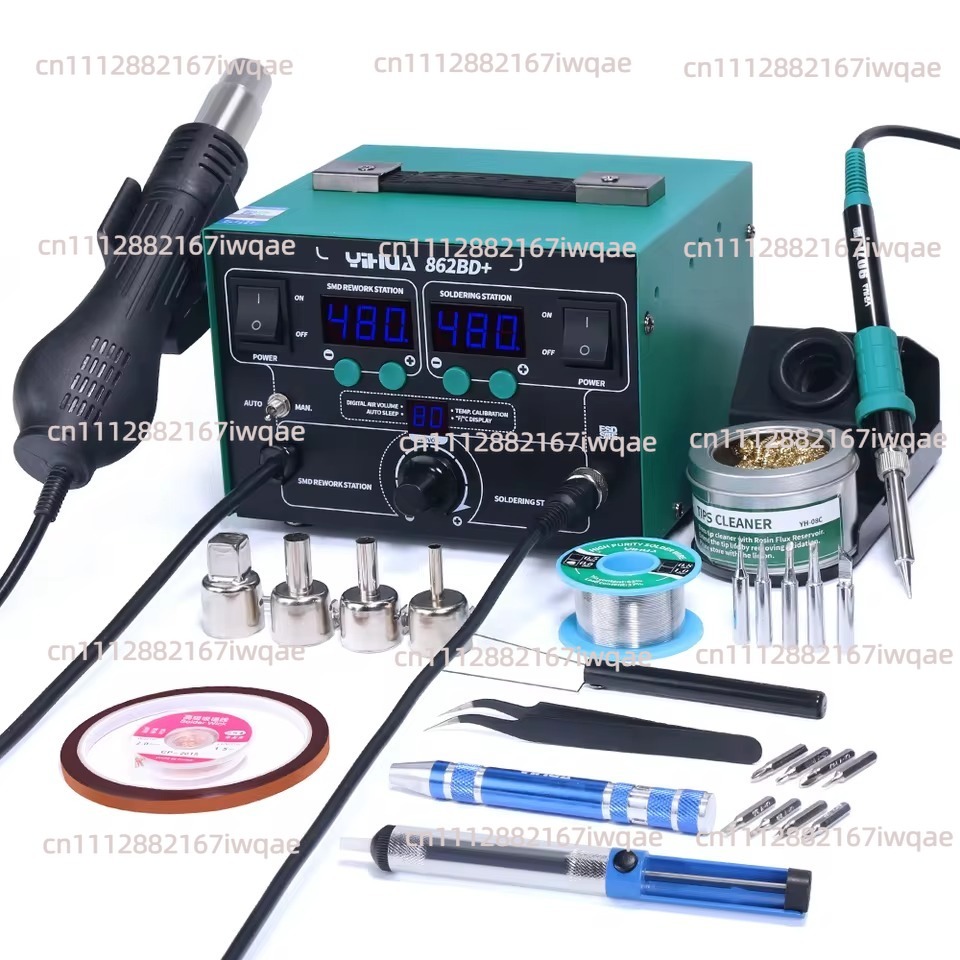 Power Tools Used In Welding - Паяльная станция YIHUA 862BD+ с термофеном,
