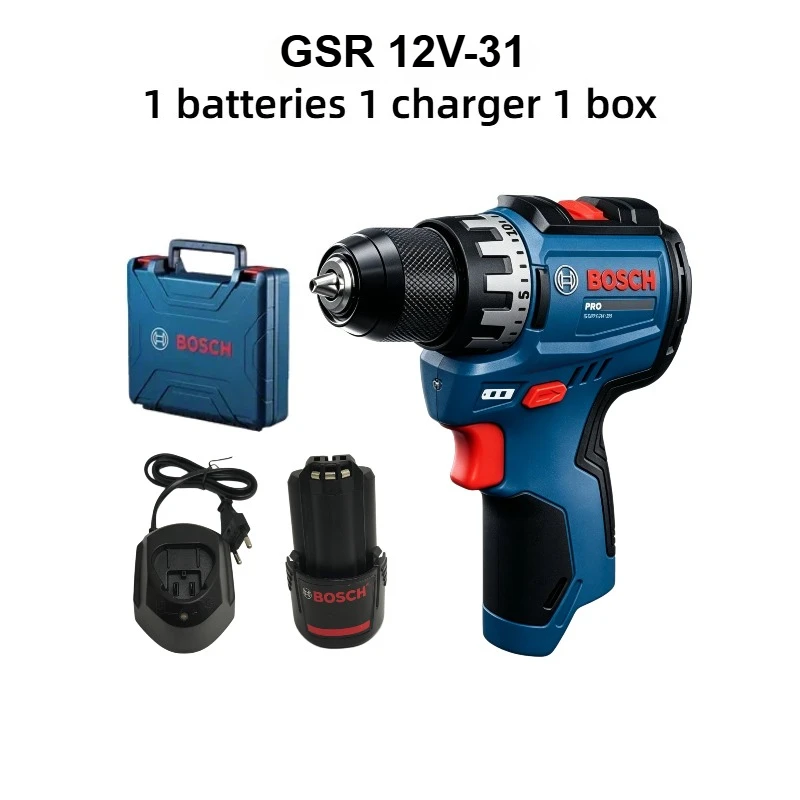 Power Tools Jack - Беспроводная дрель Bosch Professional GSR 12V-31,