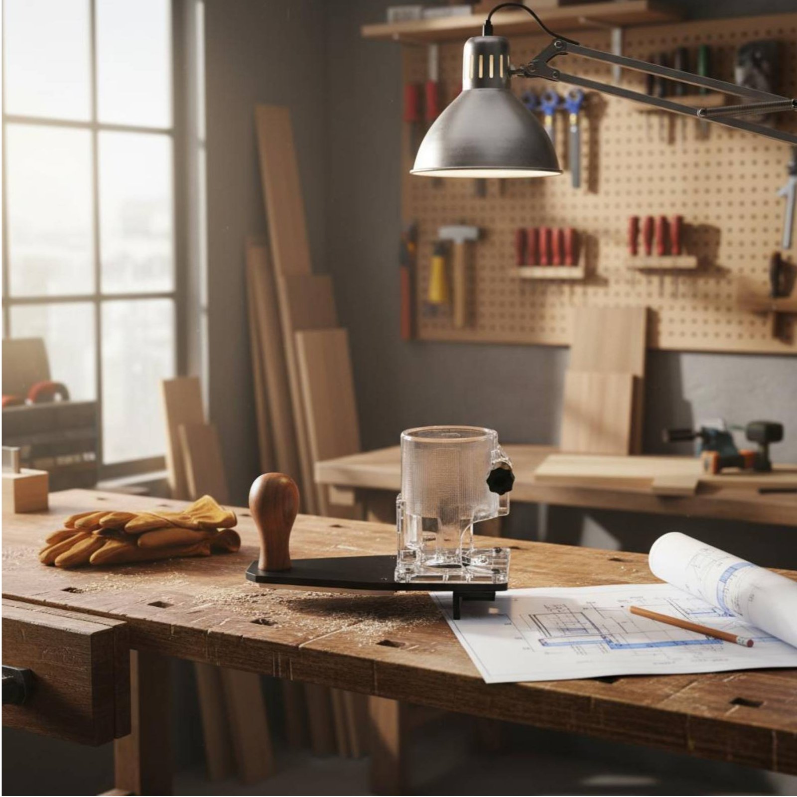 Router Trim Base - Основание для фрезерного станка для обработки