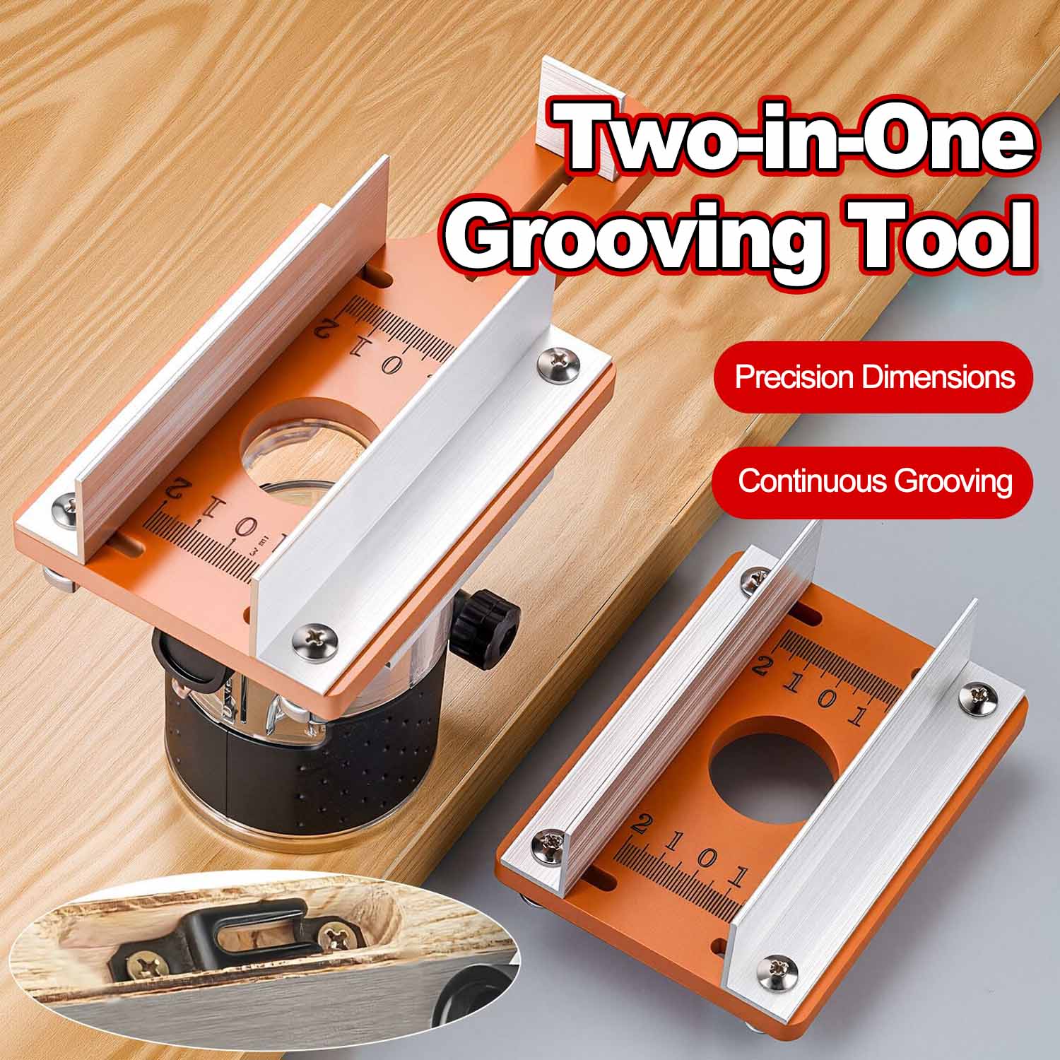 Router Trim Base - Фрезерный станок по дереву, локатор для