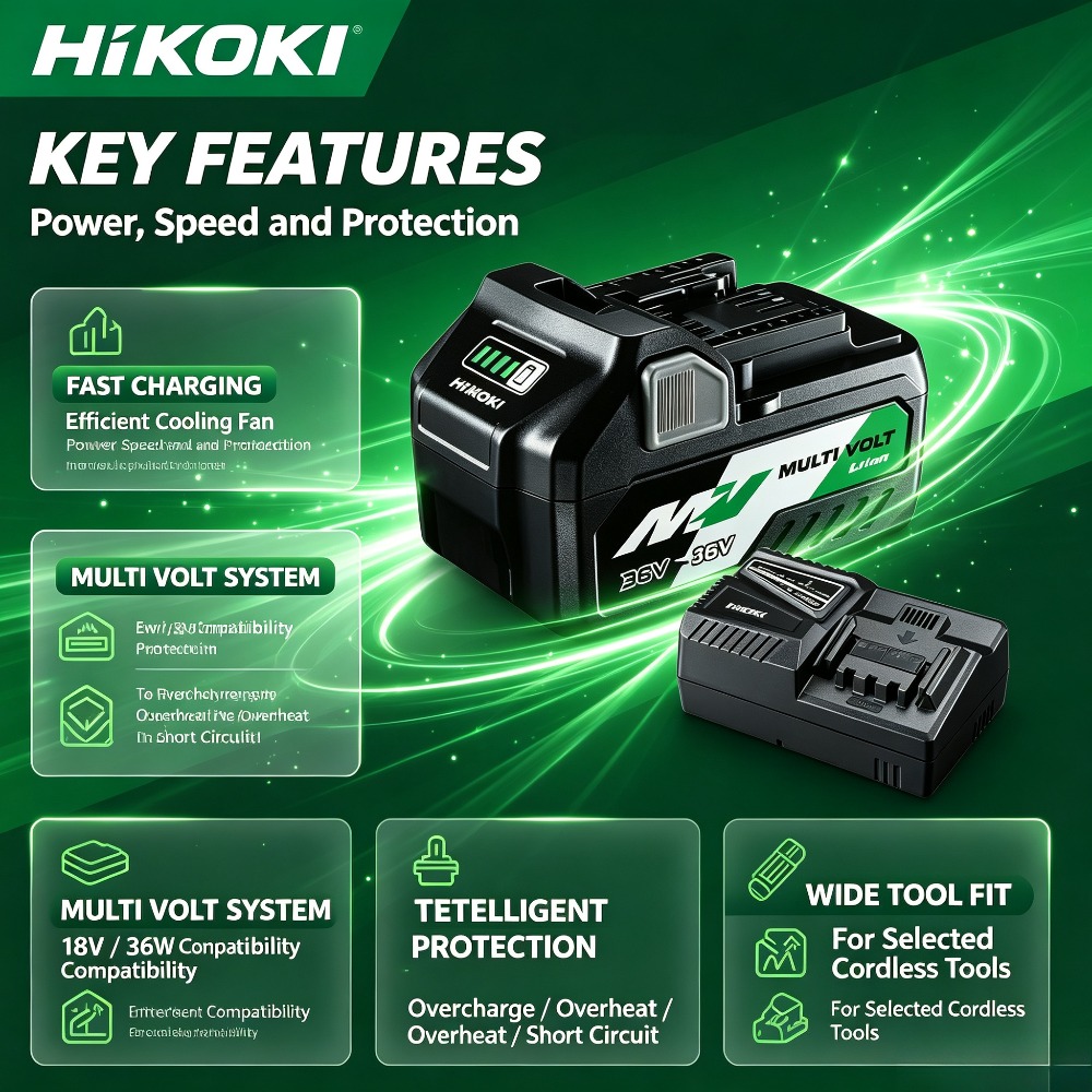 100% Оригинальный аккумулятор  – обзор и цена Power Tools Hikoki