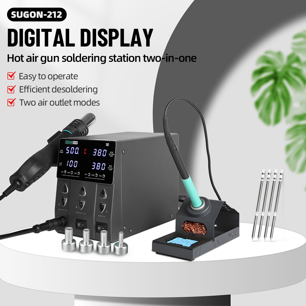 Паяльная станция SUGON 212 760 – обзор и цена Power Tools Station