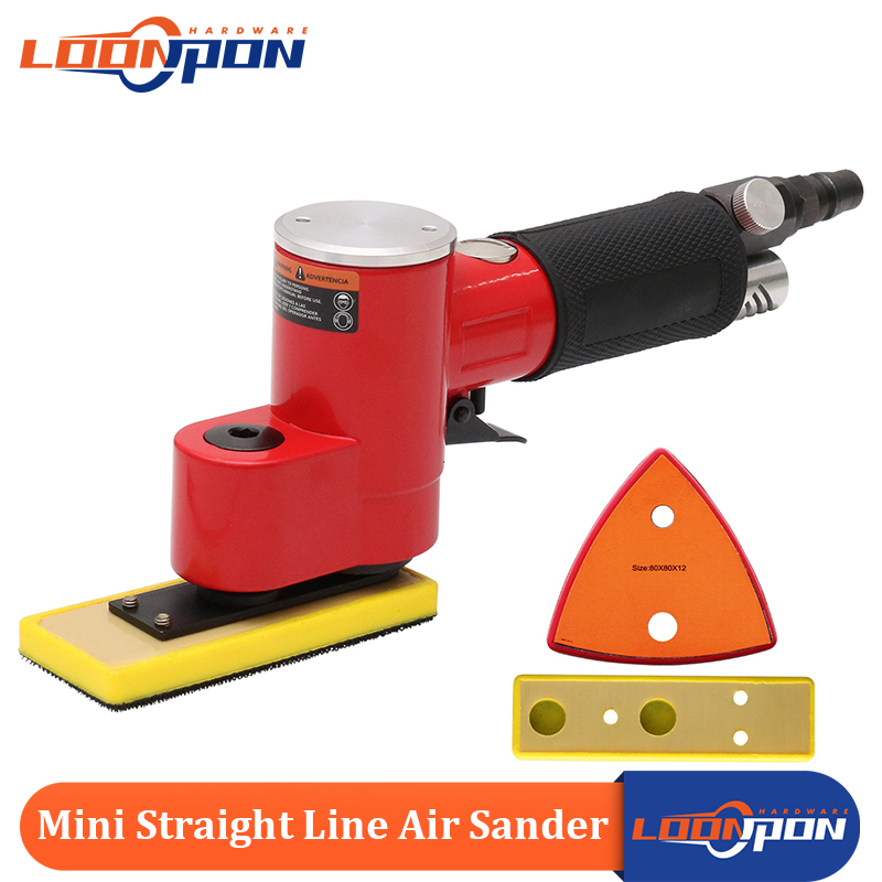 Loonpon Mini Прямая линия Пнев – обзор и цена Random Orbital Sander