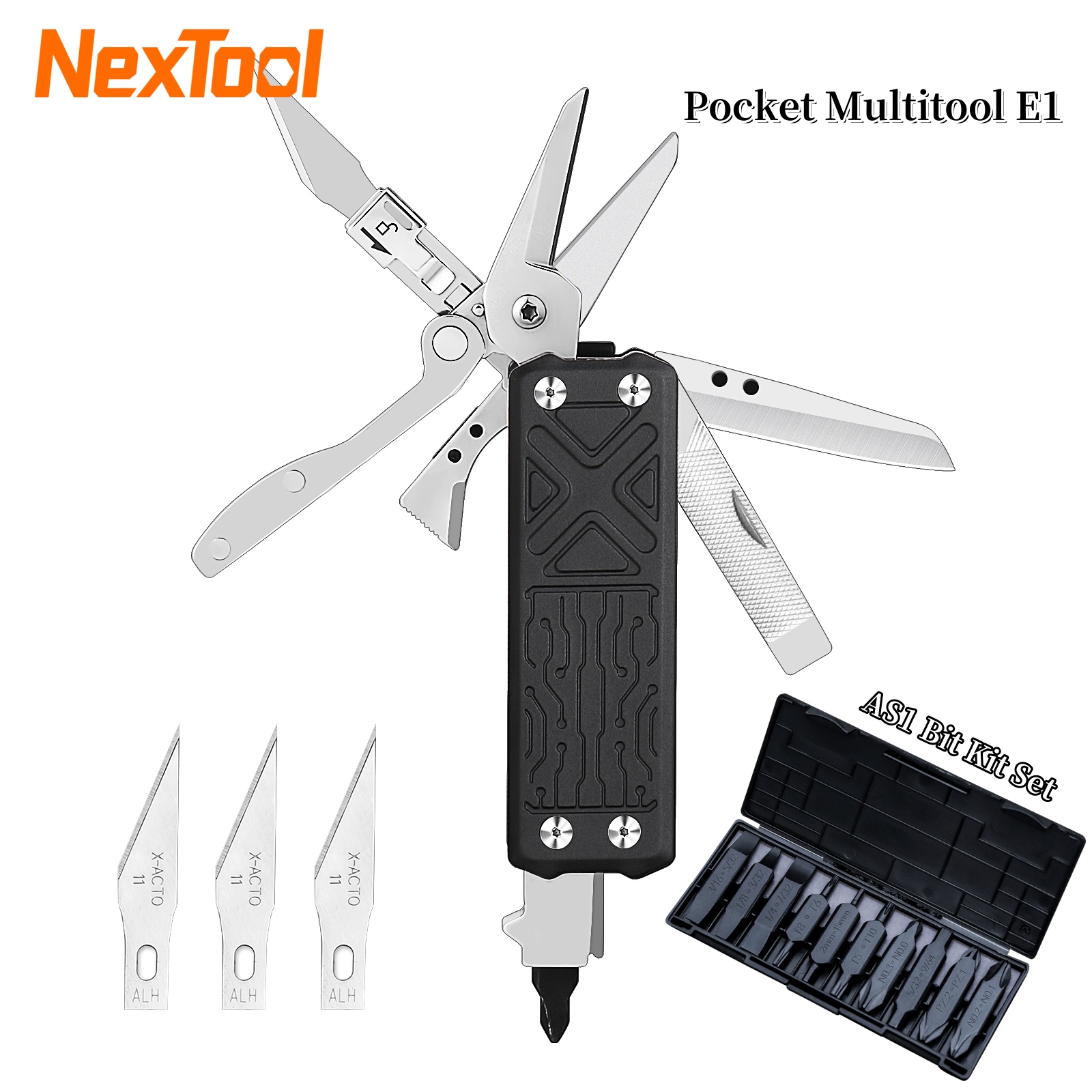 NexTool 10 в 1, карманный мног – обзор и цена Xiaomi Power Tools
