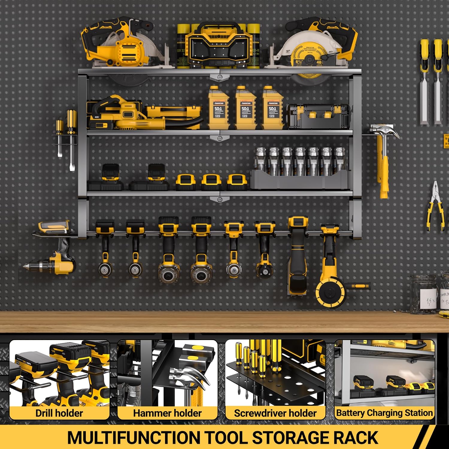 Настенный органайзер для элект – обзор и цена Power Tools Station