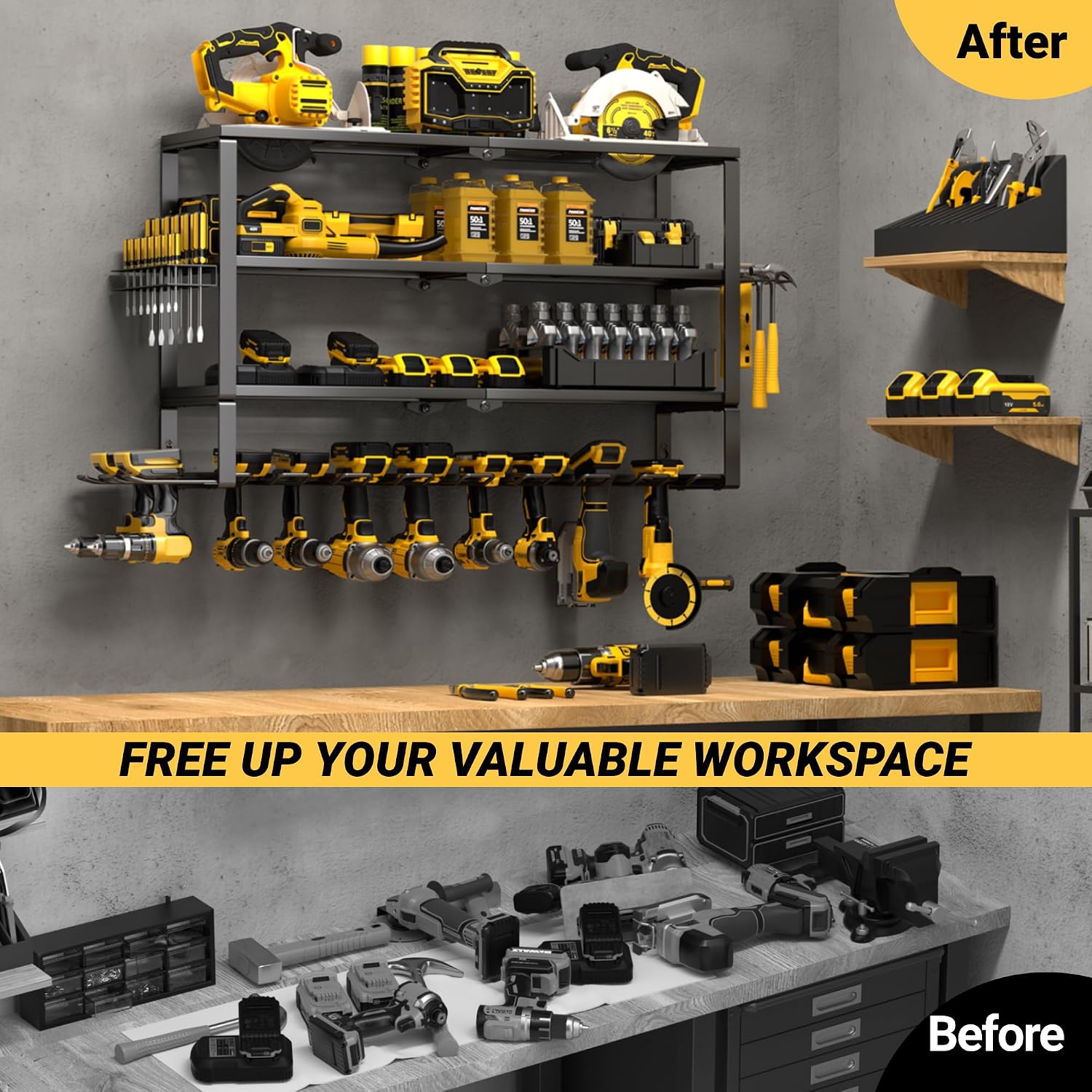 Настенный органайзер для элект – обзор и цена Power Tools Station