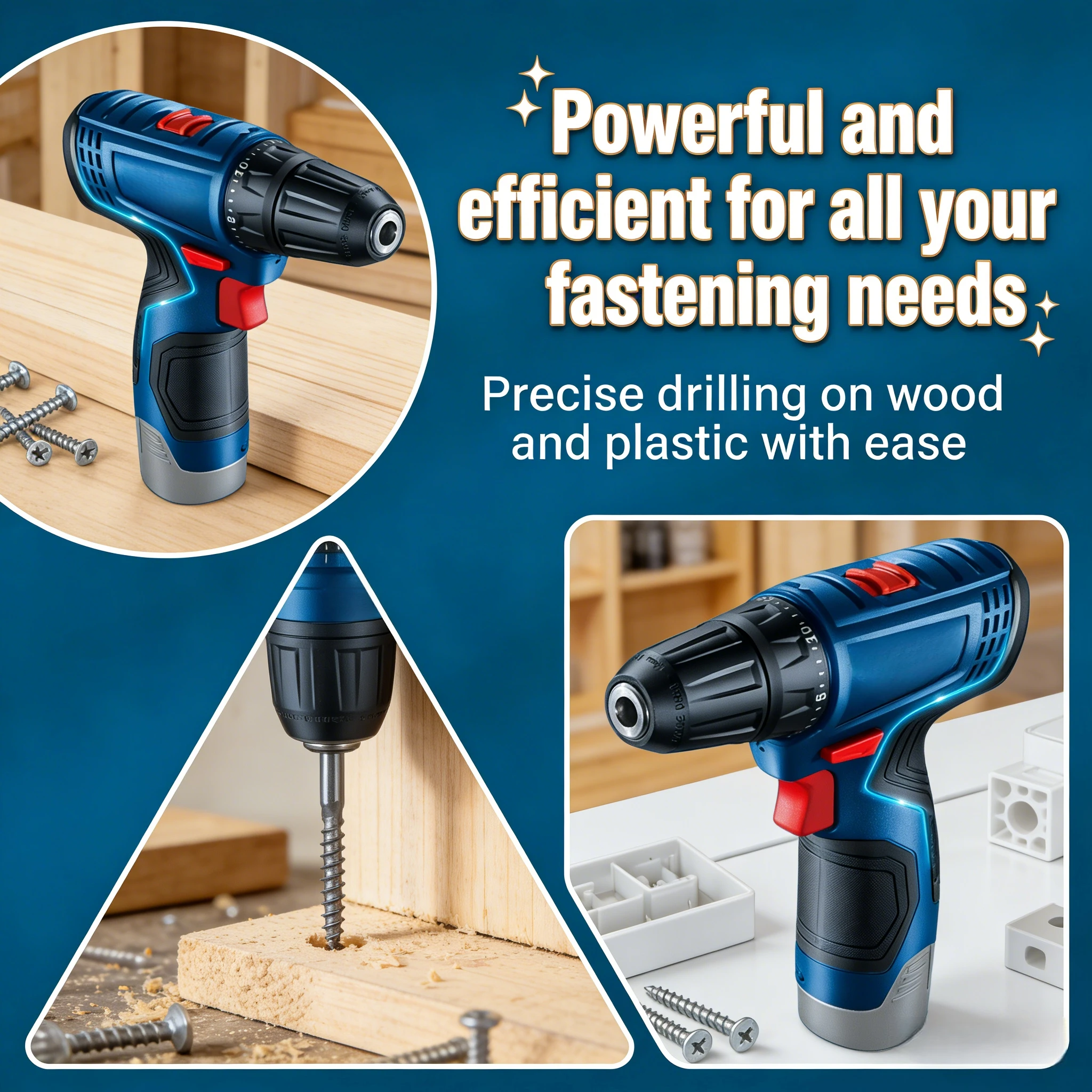Аккумуляторная дрель-шуруповер – обзор и цена Kit Power Tools