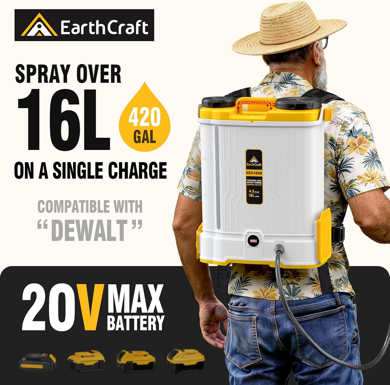 Ранцевый опрыскиватель на 4,2  – обзор и цена Power Tools Equipment